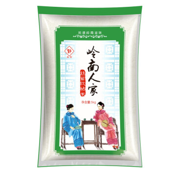 福佑.岭南人家 丝苗软粘 油粘米 籼米 猫牙米 大米5kg