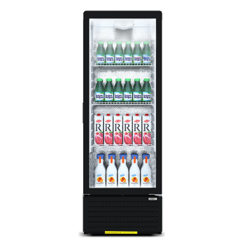 星星（XINGX）150升单门展示柜 饮料柜 直冷饮料柜 冷藏保鲜超市冷饮陈列柜（无灯箱款）LSC-150YPE