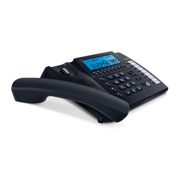 步步高 (BBK) 办公家用 录音电话机 固定座机 接电脑海量存储 智能屏幕拨打 HCD198 深蓝