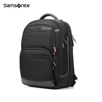 新秀丽（Samsonite）电脑包双肩包商务背包笔记本包休闲都市36B*09009黑色15英寸