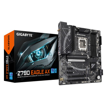 技嘉（GIGABYTE） 猎鹰AX Z790 EAGLE AX DDR5 适用 12 13 14 代cpu LGA 1700