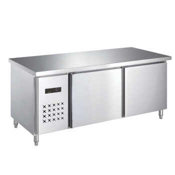 TYXKJ操作台冰柜商用冷冻冷藏工作台不锈钢卧式冷冻柜保鲜冰   冷藏冷冻  180x80x80cm