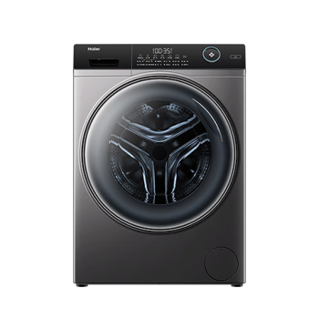 海尔（Haier）滚筒洗衣机全自动10公斤洗烘一体机变频超薄平嵌 大筒径智能投放空气洗以旧换新EG100HBD309LS