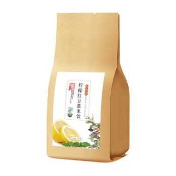 沁花苑 袋泡山楂芡实栀子茶 柠檬红豆薏米饮150g/袋 5袋起售 BS04