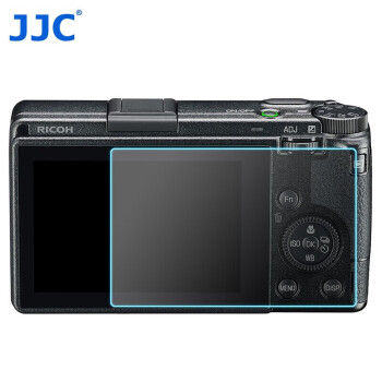 JJC 适用理光GR3x钢化膜RICOH GR3数码相机屏幕保护贴膜 卡片机配件