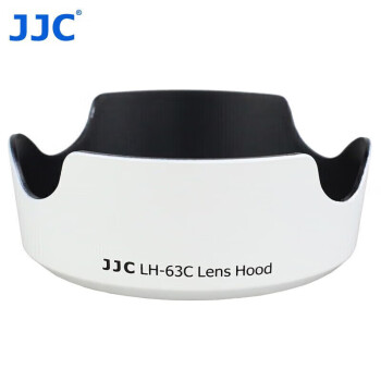 JJC 适用佳能RF 24-50遮光罩58mm镜头R5 R6二代 R7 R8 R10 R50 RP相机配件EF-S 18-55 STM镜头850D