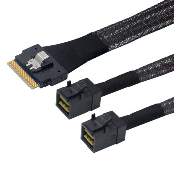 联想（lenovo） 阵列卡转接传输线连接线SFF-8643转8643服务器硬盘SAS线12Gbps