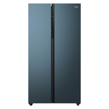 美的（Midea）9分钟急速净味系列600升对开门冰箱变频一级能效家用无霜冰箱玻璃面板BCD-600WKGPZM(E)【专】