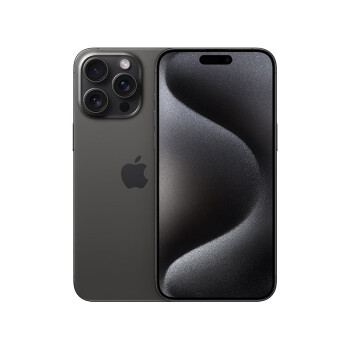 Apple 智能手机 iPhone 15 Pro Max(A3108)256GB 黑色钛金属