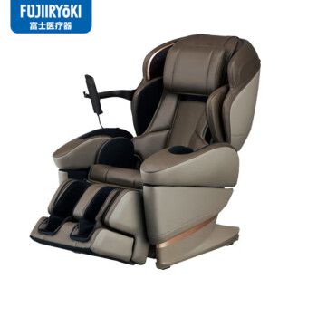 FUJIIRYOKI富士医疗器 家用按摩椅全身按摩太空舱沙发中医养生电动按摩仪颈椎肩颈腰老人用JP3000 伽罗咖