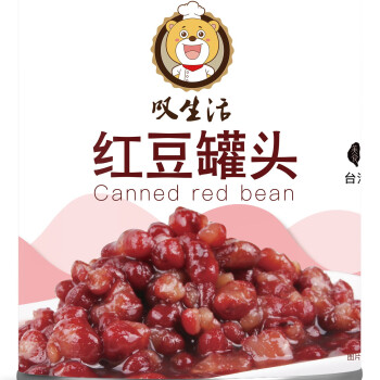 叹生活 甜品配料糖水蜜红豆罐头920g/罐 3罐起售 BS06