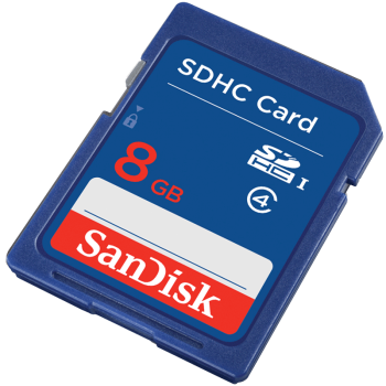 闪迪（SanDisk）8GB SD内存卡 Class4 SDHC 数码相机存储卡 坚固耐用