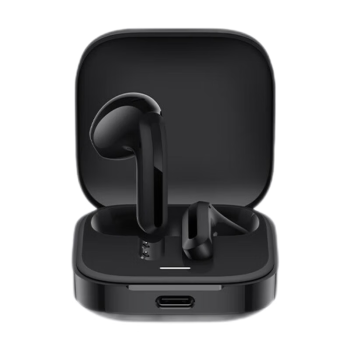 小米（MI）Redmi Buds 6 活力版 黑色 无线蓝牙耳机 30小时长续航 通话降噪 适用小米华为苹果手机