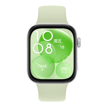 华为【夏日推荐，编织款更透气】WATCH FIT 3 智能手表 原野绿 轻薄大屏运动减脂运动手表情侣手表