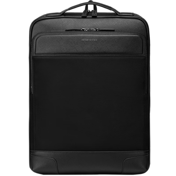 新秀丽（Samsonite）双肩包15.6英寸笔记本电脑背包男书包商务旅行包大容量 QK1黑色