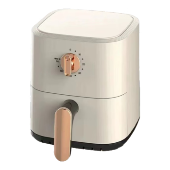 长虹（CHANGHONG）空气炸锅家用全自动智能多功能烤箱无油烟炸薯条机 5L白色机械款
