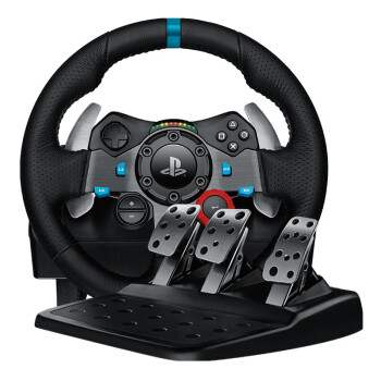 罗技（Logitech） G29电脑游戏方向盘学车驾驶模拟器体感赛车游戏手柄PS5/PS4/PC/地方向盘