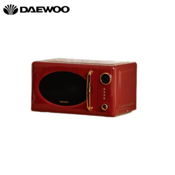 大宇（DAEWOO）微波炉新款DY-WB02家用多功能微波炉复古红色小型迷你转盘式微波炉DY-WB02 红色