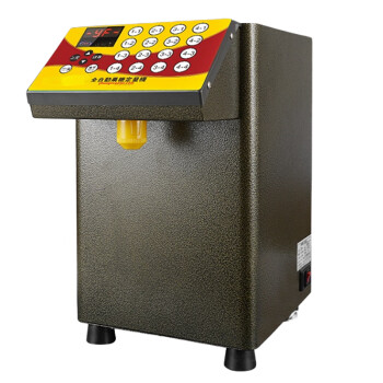 NGNLW果糖定量机商用奶茶店专用设备自动果糖仪支持定110V伏   16建金色圆形果糖机