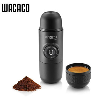 WACACOMinipresso GR便携意式浓缩咖啡机（咖啡粉版）黑色