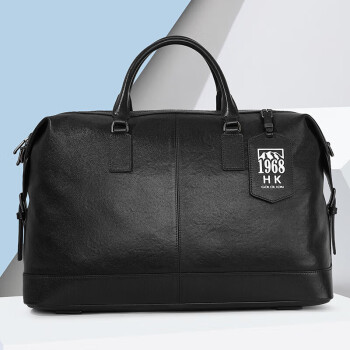 金利来旅行包商务时尚手提包大容量旅行袋便携收纳包行李袋FA133185-111 父亲节礼物实用送爸爸