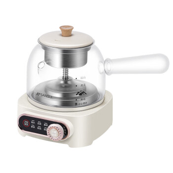 SANSUI电热水壶煮茶壶0.5L容量一机多用电热水壶S-ZC4101 