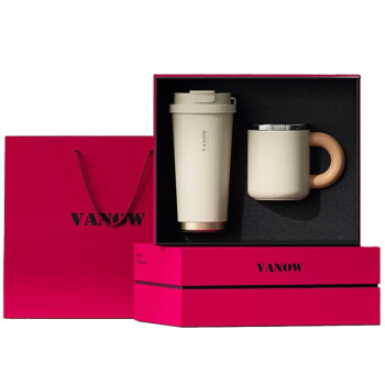 Vanow  VO-COF-02L 咖啡保温杯高颜值随行杯具套装500ml