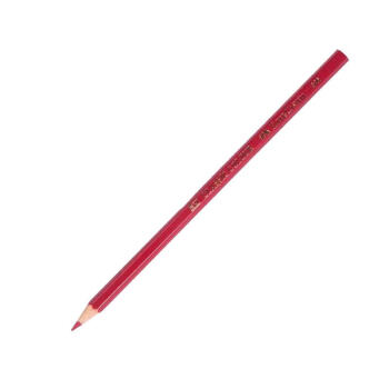得力铅笔粗六角全红铅笔记号工程用笔放线施工红色 1支