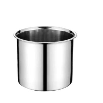 莱羽炫不锈钢调料罐 料缸圆形调味盒（无盖）