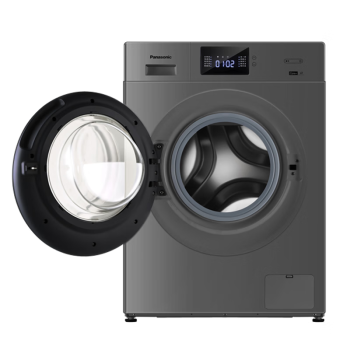 松下滚筒洗衣机全自动家用 10公斤 洗衣机烘干机一体机 无水空气洗高温除菌除螨 XQG100-JDA0K