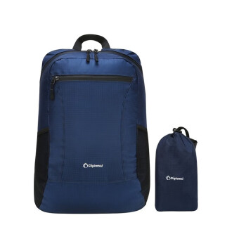 Diplomat双肩包运动旅行包可收纳男女便携式背包DB-1592L系列 蓝色