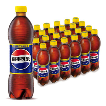 百事可乐 Pepsi 汽水碳酸饮料 500ml*24瓶 整箱装 百事出品