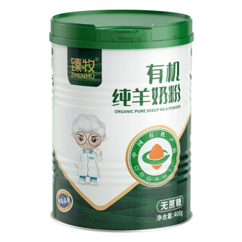 臻牧（zhenmu） 纯羊奶粉中老年青少年儿童孕妇无蔗糖羊奶粉400g