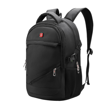 CROSSGEAR双肩商务背包适用于15.6-17.3吋笔记本电脑包学生男女书包差旅包