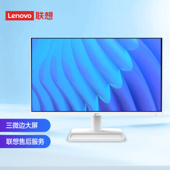 联想来酷 Lecoo一体台式机电脑23.6英寸网课学习(N5095 8G 256G 三年上门) 白