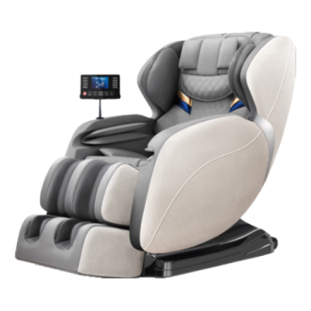 奥克斯（AUX）家用按摩椅升级X12L(语音版) 苍穹灰 智能3D全身零重力太空舱推拿揉捏电动沙发 520 情人节礼物