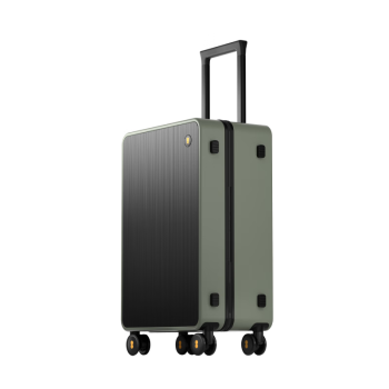 地平线8号（LEVEL8）行李拉杆密码箱登机箱20英寸男女学生时尚天生多面系列旅行箱绿色