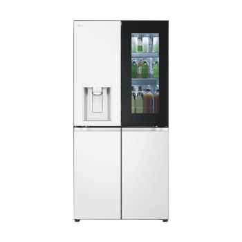 LG【重磅新品】敲一敲系列冰趣 508L全自动制冰电冰箱家用十字门双开门节能超薄大容量 F544MEH85D