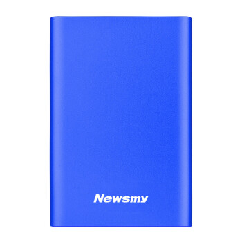 纽曼（Newsmy）500GB 移动硬盘 金属明月系列  USB3.0  2.5英寸 宝石蓝 112M/S 稳定耐用