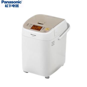 松下（Panasonic）面包机SD-P1000家用智动投撒果料全自动多功能面包机和面机揉面机发酵机厨师机13H预约 白色