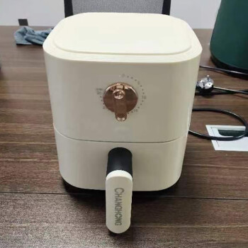 CHANGHONG空气炸锅家用全自动智能多功能烤箱无油烟炸薯条机 5人白色机械款