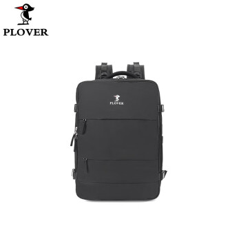 PLOVER高端双肩包双肩包旅行包套装轻便休闲包两件套GD820033-2A 黑色