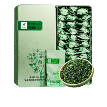 博馨500g 2024新茶春茶铁观音新茶叶清香型高山乌龙茶500g礼盒装小包