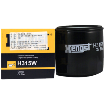 汉格斯特Hengst机油滤清器*H315W(适用于福特蒙迪欧/翼虎福克斯嘉年华金牛座/翼搏/沃尔沃S60II/S40II)