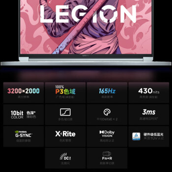 联想（Lenovo）拯救者Y9000X 专业电竞游戏本 16英寸 i9-13900H 32G 1T RTX4060 3.2k 165Hz电竞屏 冰魄白