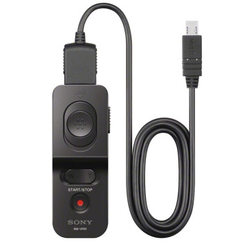 SONY索尼RM-VPR1遥控器/快门线支持变焦和快门锁定适用索尼微单/部分摄像机/部分数码相机