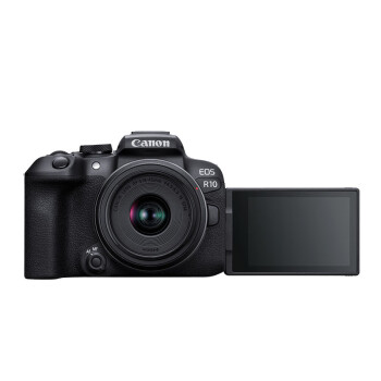 UMO佳能EOS R10 轻量・高性能微单相机 4K Vlog视频直播 家用旅游照相机 RF-S 18-45mm套机