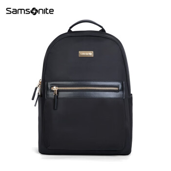Samsonite新秀丽 女士双肩包13英寸电脑背包休闲书包 TT3*09002 黑色 