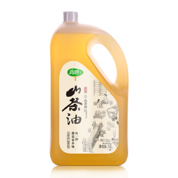 润心山茶油 原香小榨 有机油茶籽油 低温压榨一级食用油5L