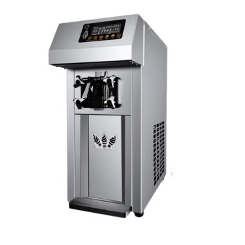 QKEJQ   商用冰激凌机全自动电动智能甜筒雪糕机软质台式冰淇凌机器免清洗   商用冰激凌机